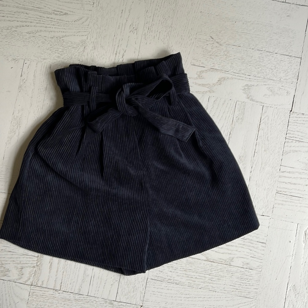 Cord shorts